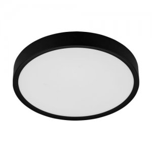 Чёрный круглый потолочный светильник Ø44см 33,5Вт 3000К «Musurita»