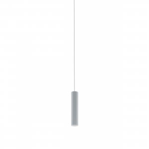 Серый подвесной трековый светильник 9Вт 3000К «Tp Pendant Light»