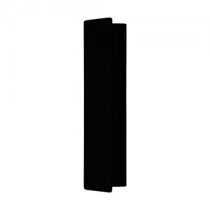 Чёрный настенный светильник для подсветки 12Вт 3000К «Zubialde»