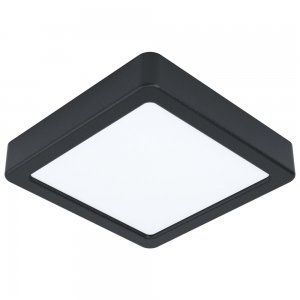 Чёрный квадратный накладной светильник 10,5Вт 4000К «FUEVA»
