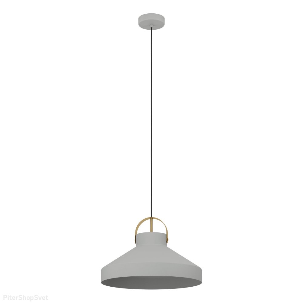 Серый подвесной светильник «Estepona» 390226
