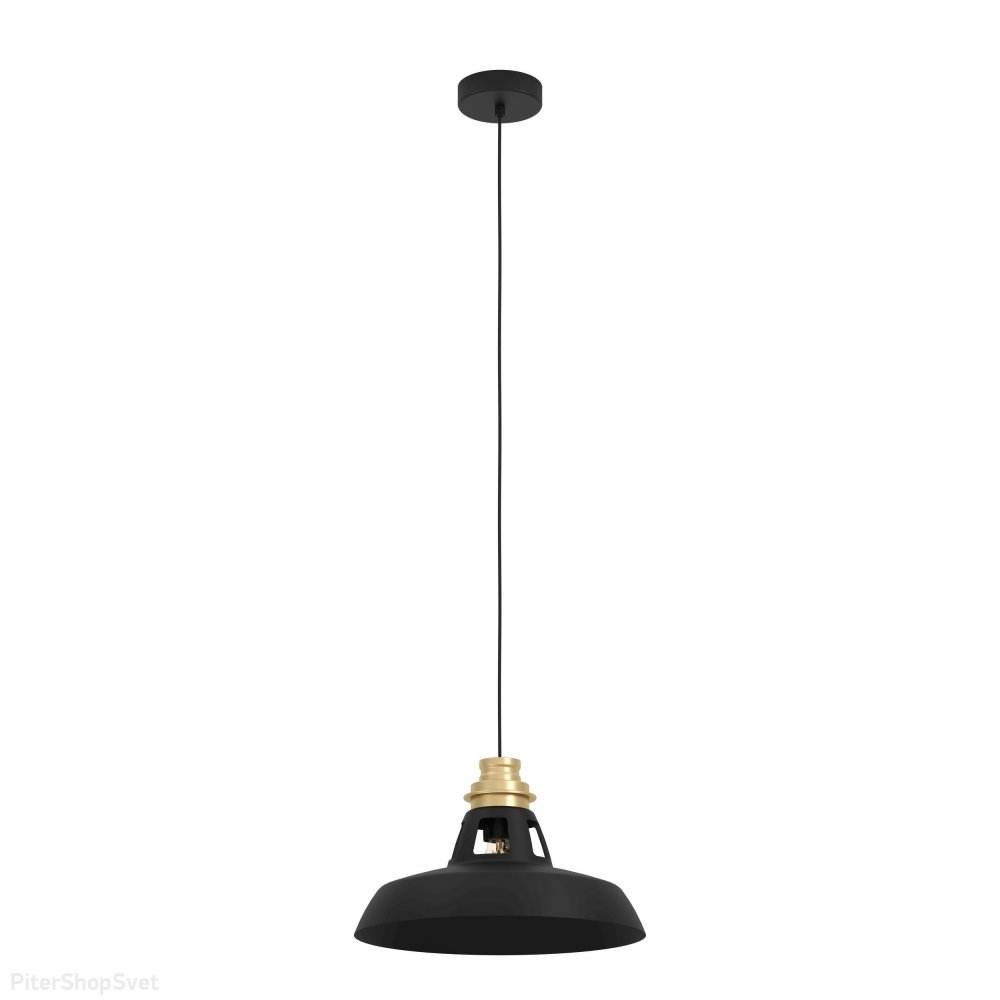 Чёрный подвесной светильник «Espinardo» 390229
