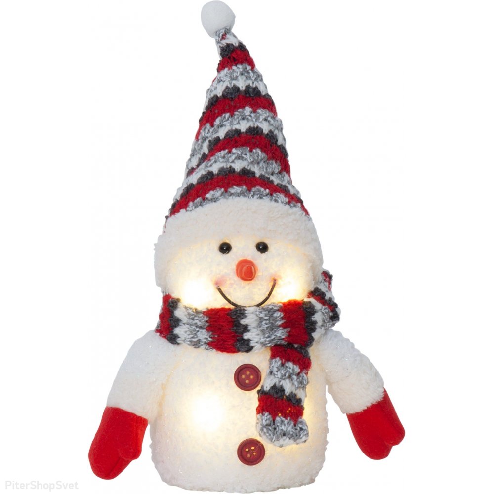 Светильник снеговик на батарейках «JOYLIGHT» 411218