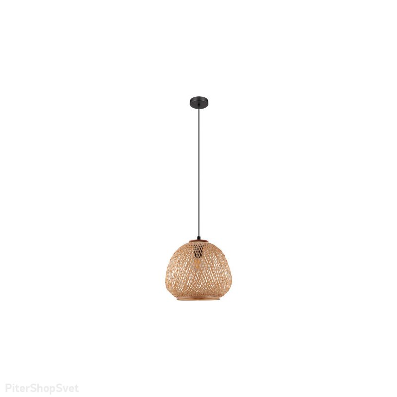 Подвесной светильник с деревянным абажуром «DEMBLEBY» 43261