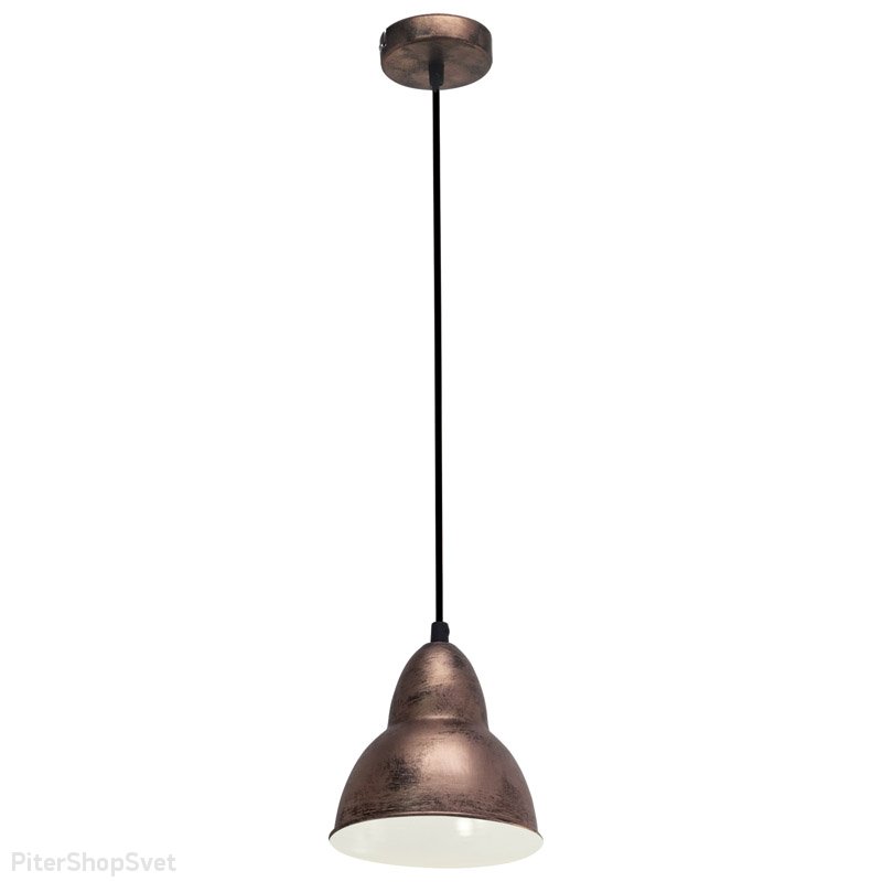 Медный подвесной светильник «TRURO» 49235