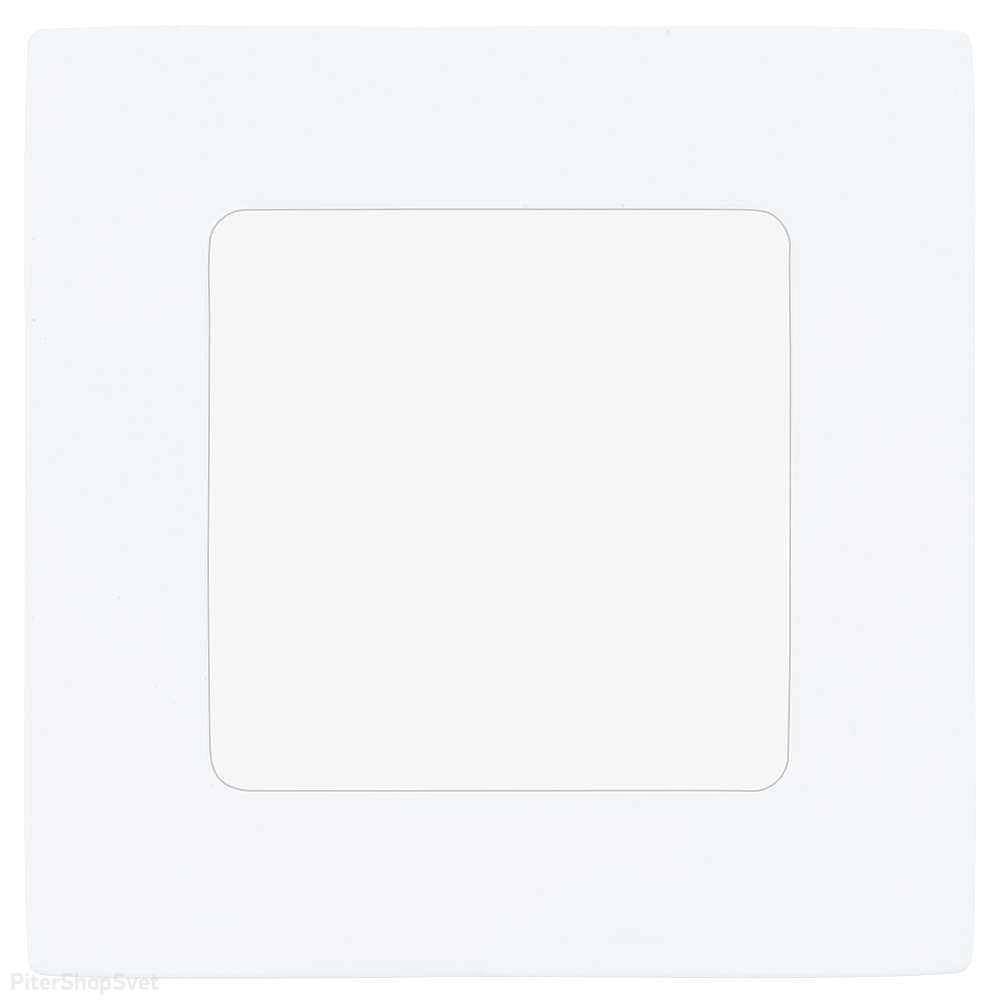 Белый встраиваемый прямоугольный светильник 5,5Вт 3000К «FUEVA PRO» 64606