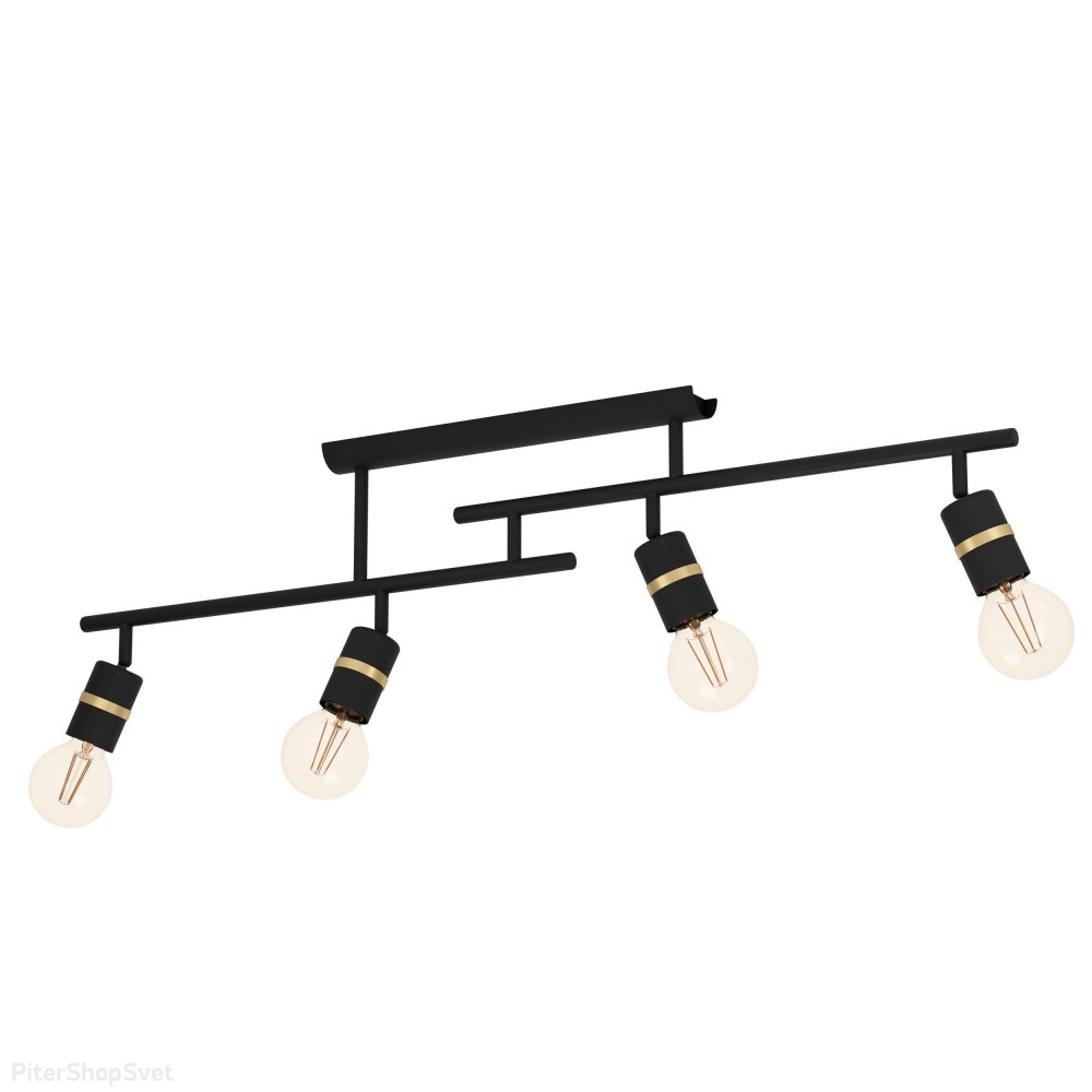 Потолочный светильник с открытыми поворотными лампами «Lurone» 900176