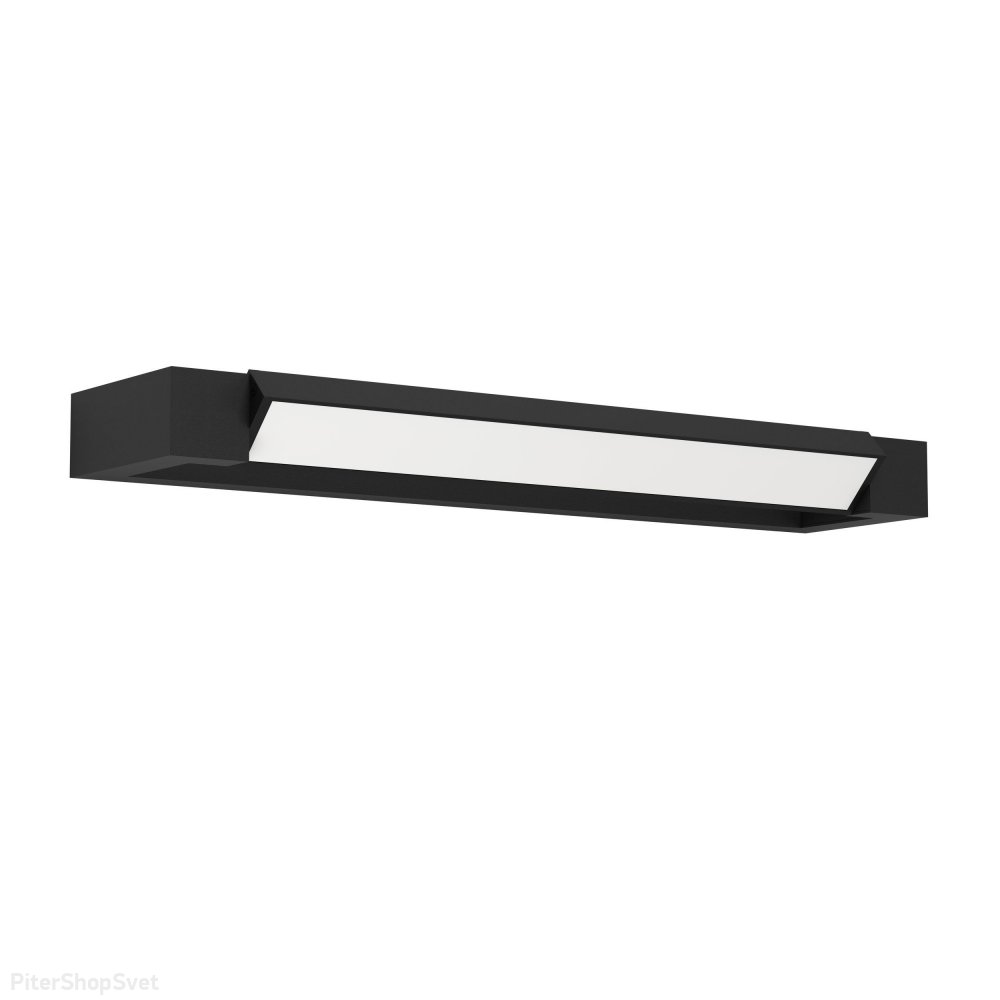 Чёрный поворотный светильник 45см для подсветки зеркала 8,9Вт 4000К IP44 «Gemiliana» 900615