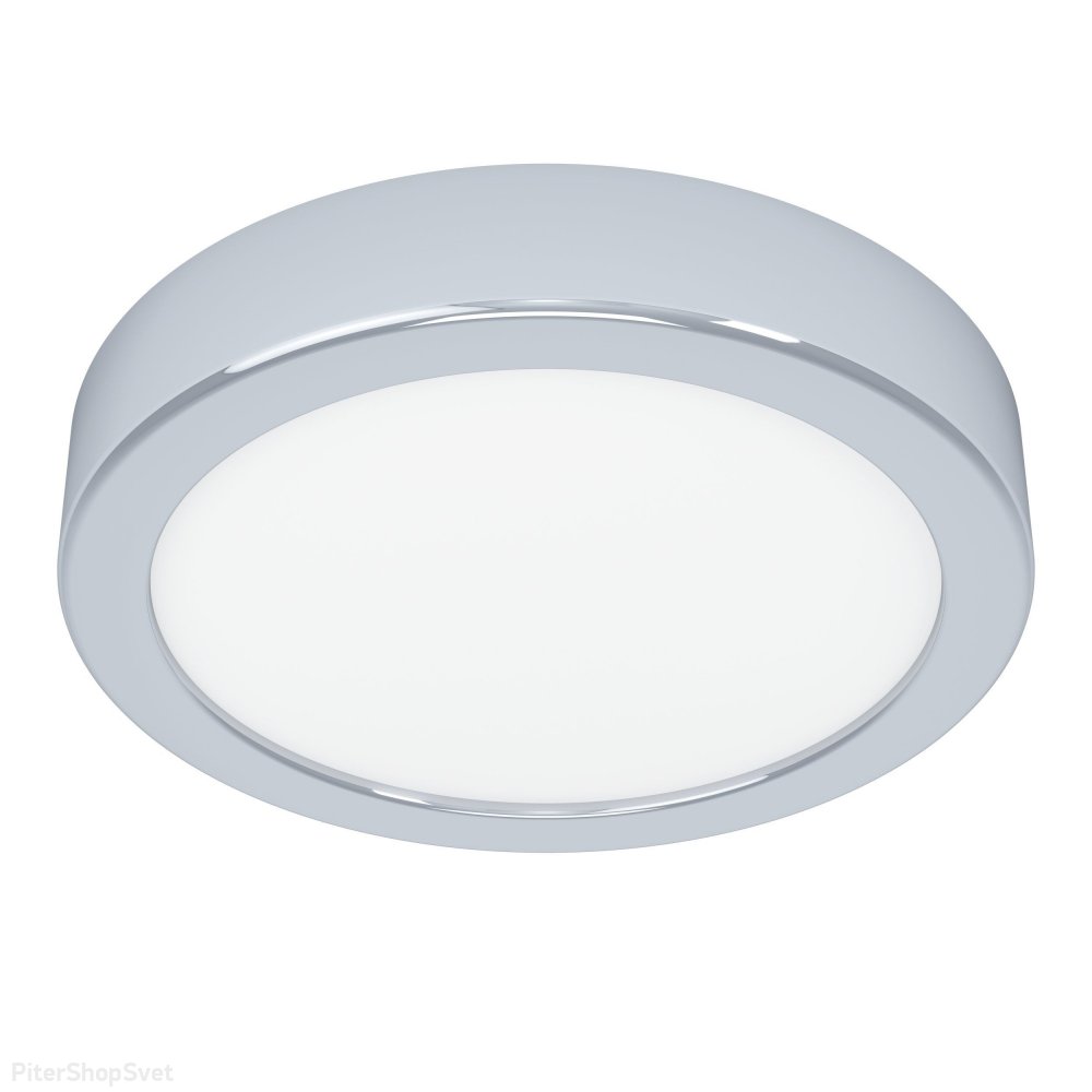 Накладной потолочный светильник 11Вт 3000К IP44 хром «Fueva» 900639