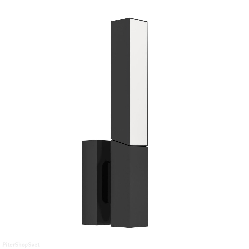 Чёрный поворотный уличный настенный светильник «UGENTO» 900709