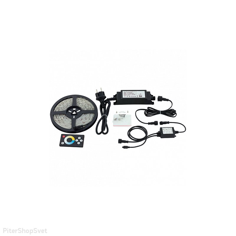Светодиод. лента диммируемая, 17W(LED), 1000lm, IP44 «LED STRIPES-FLEX» 97926