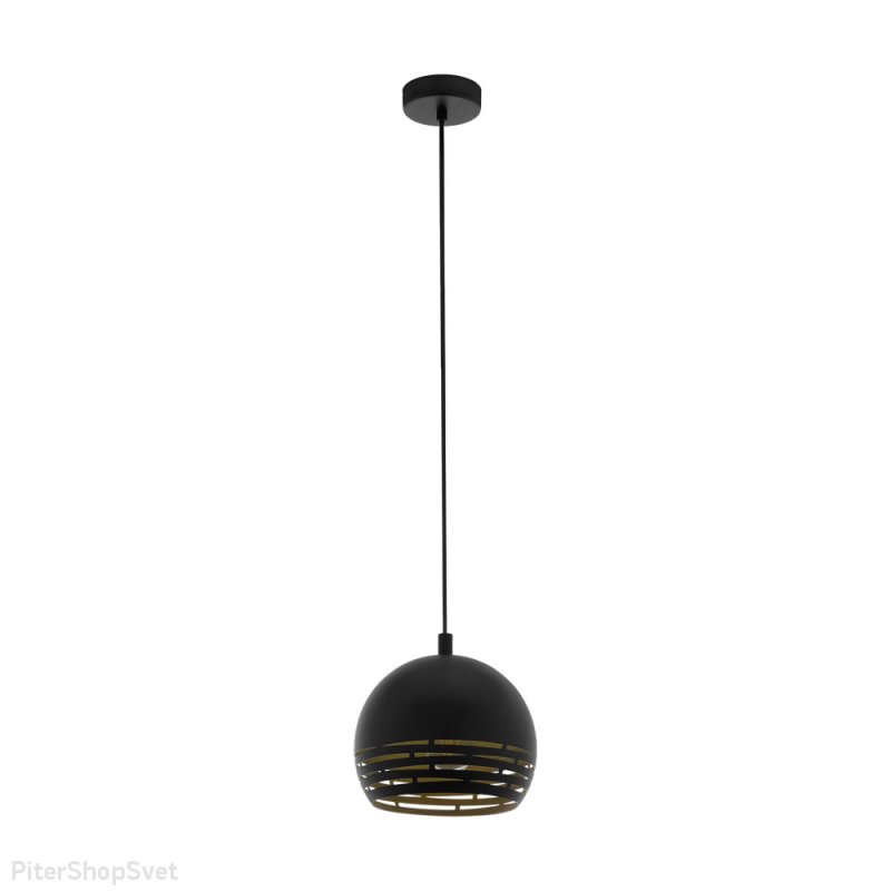 Чёрный подвесной светильник «CAMASTRA» 98071