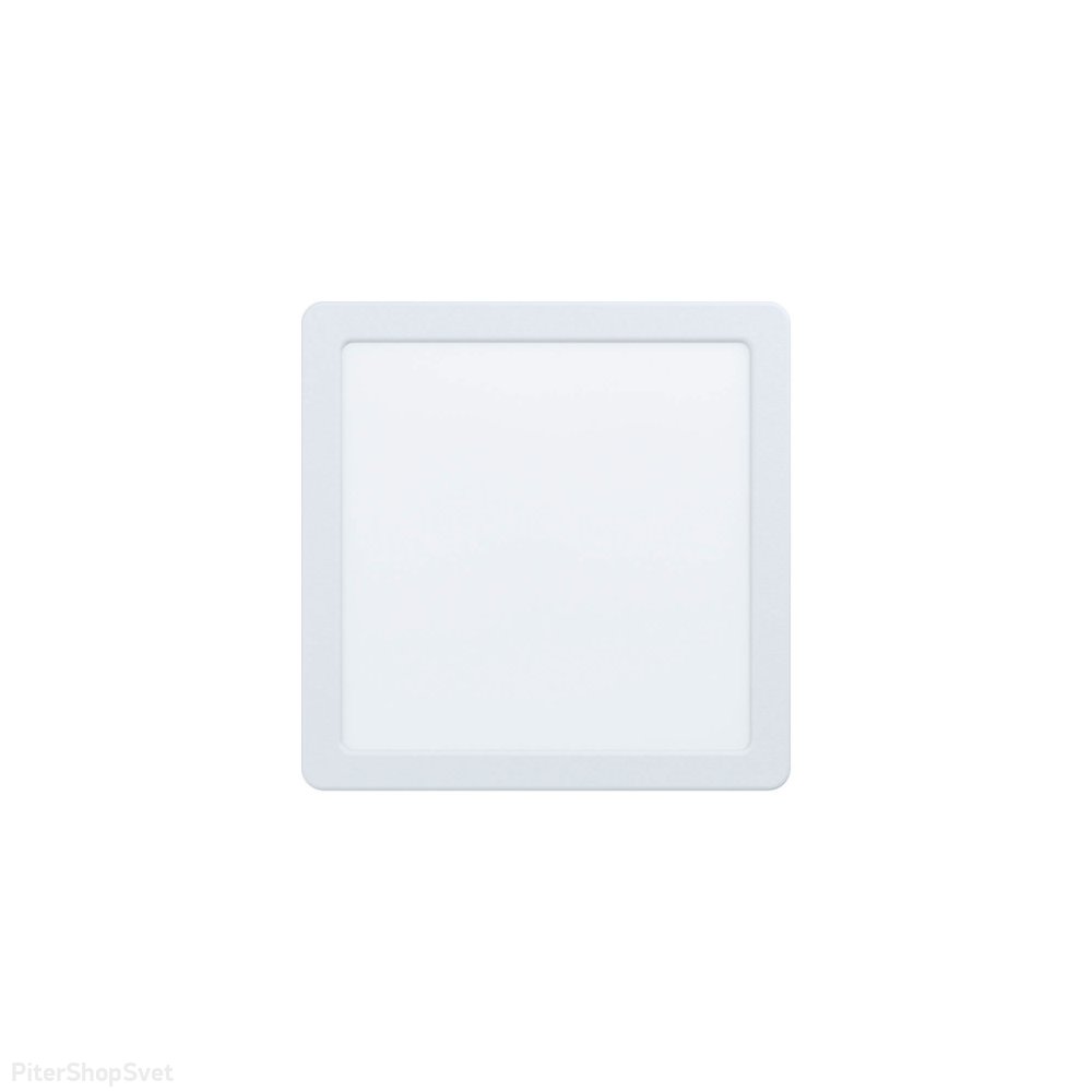 Белый квадратный встраиваемый светильник 16,5Вт 4000К «Fueva» 99181