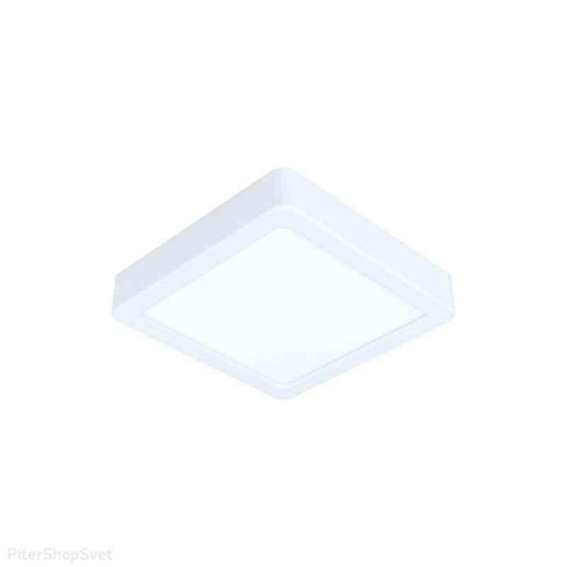Белый накладной потолочный светильник 10,5Вт 3000К «Fueva» 99236