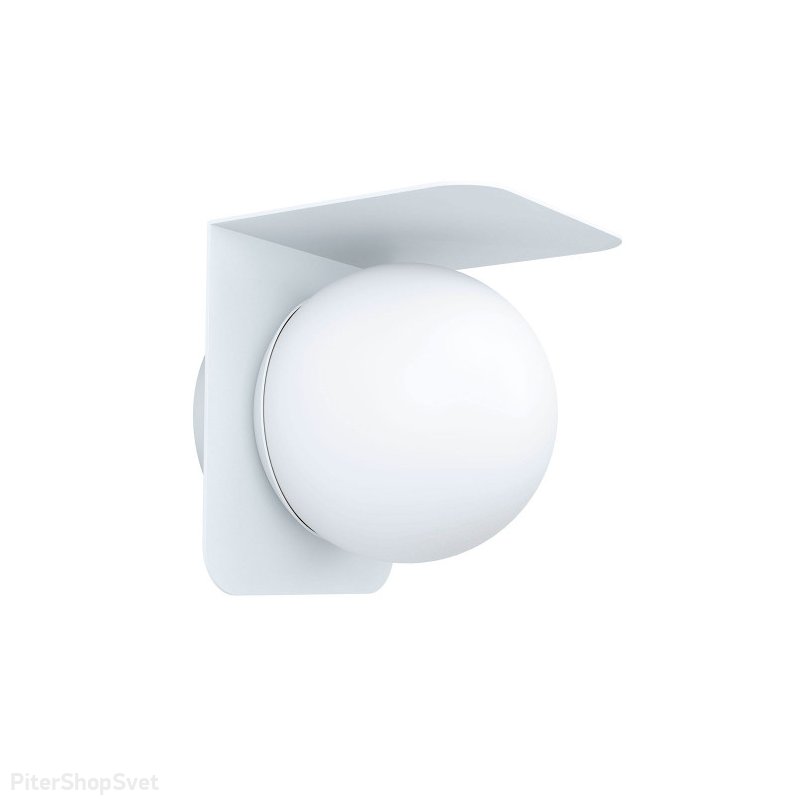 Белый уличный настенный светильник шар «CORRIENTES» 99582
