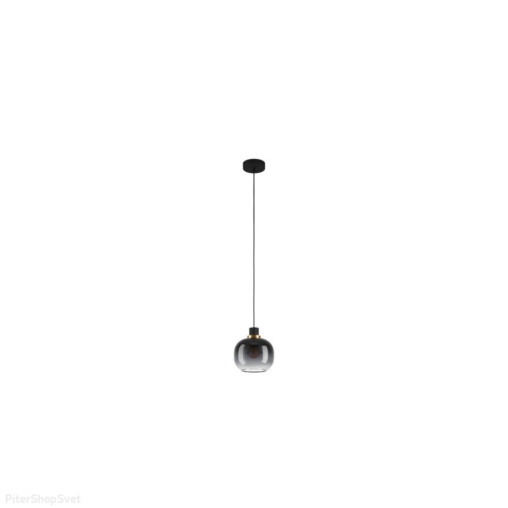 Подвесной светильник с дымчатым плафоном «Oilella» 99616