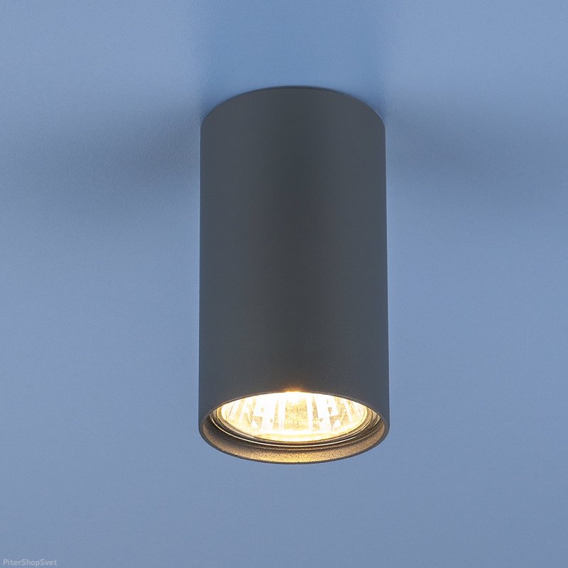 Накладной потолочный светильник 1081 GU10 GR графит (5256)