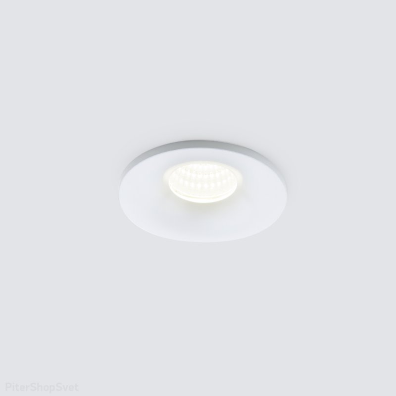 Белый встраиваемый светильник 3Вт 4200К 15270/LED 3W WH белый