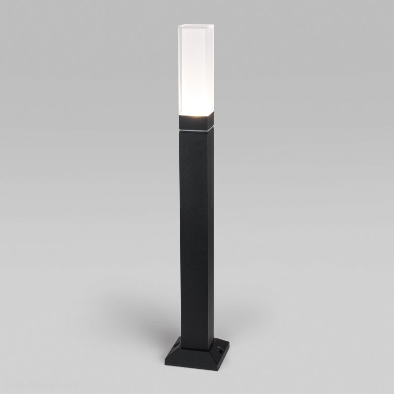 Чёрный уличный светодиодный столбик 5Вт 4000К 1537 TECHNO LED чёрный