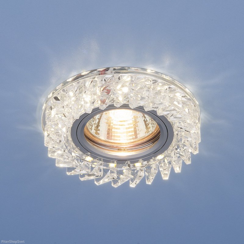 2216 MR16 CL прозрачный Встраиваемый светильник с LED подсветкой купить ...