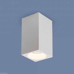 Накладной потолочный светильник белый матовый