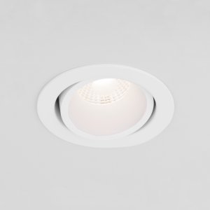 Белый встраиваемый поворотный светильник 7Вт 4200К