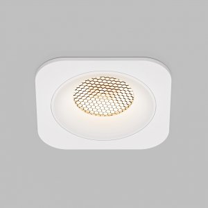 Квадратный встраиваемый светильник IP44 10Вт 3000К «Tetro»