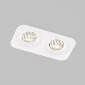 Двойной прямоугольный встраиваемый светильник IP44 20Вт 4000К «Tetro»