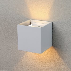 Уличный настенный светильник для подсветки 1548 TECHNO LED WINNER белый