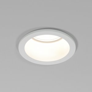 Белый круглый встраиваемый светильник «MOLL»