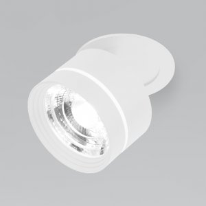 Белый встраиваемый поворотный светильник спот 8Вт 4200К