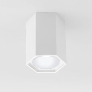 Белый накладной потолочный светильник шестиугольник 7Вт 4200К