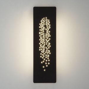 Чёрный декоративный светильник для подсветки