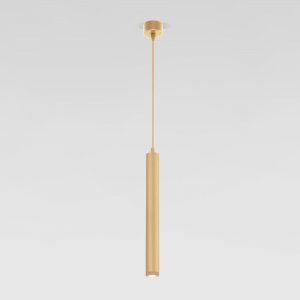 7Вт золотой подвесной светильник цилиндр 4200К «LEAD»