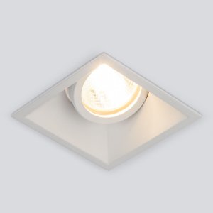 Квадратный встраиваемый поворотный светильник