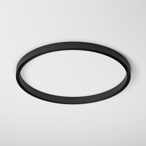 80см чёрный радиусный магнитный шинопровод «Slim Magnetic»