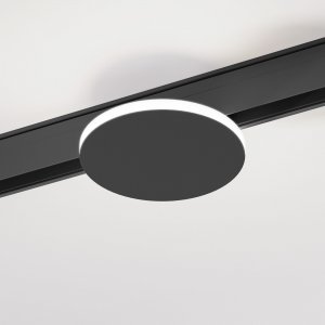 Круглый магнитный трековый светильник подсветка 4Вт 4000К «Slim Magnetic»