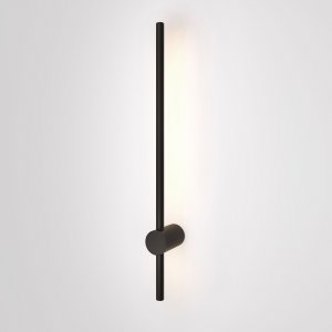 Чёрный настенный светильник подсветка 60см 12Вт 4000К