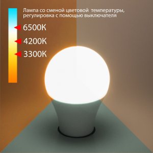 Лампа Е27 13Вт 3300/4200/6500K
