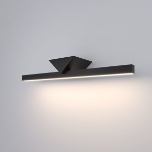 Чёрный настенный светильник для подсветки картин/зеркал 9Вт 4000К