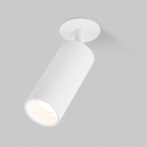 Белый встраиваемый светильник спот 10Вт 4200К 45°