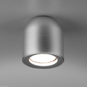 Накладной потолочный светильник GU10 серебро