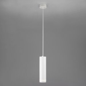 Белый подвесной светильник цилиндр 12Вт 3000К «TOPPER»