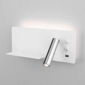 Настенный светильник подсветка с полкой и USB