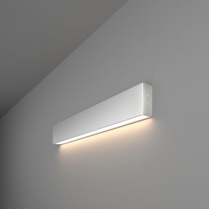 Серебристый настенный светильник подсветка 53см 10Вт 4200К
