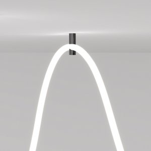 Подвесное крепление для круглого гибкого неона Full light черный (FL 2880)