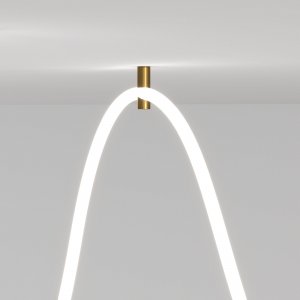 Подвесное крепление для круглого гибкого неона Full light латунь (FL 2880)