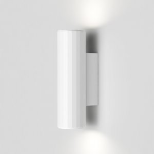 Белый настенный светильник для подсветки в 2 стороны