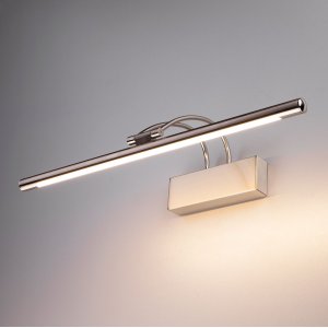 Никелированный настенный светильник подсветка для зеркал/картин 55см 10Вт 3000К «Simple»