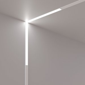 Белый 24Вт магнитный трековый светильник-угол потолок-стена 4200К